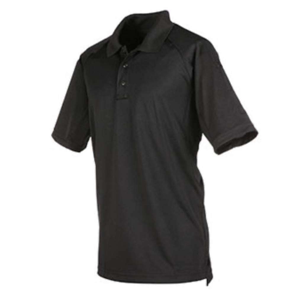 Mens L Performance Moisture Wicking Polo Golf Shirt NWOT Galls brand